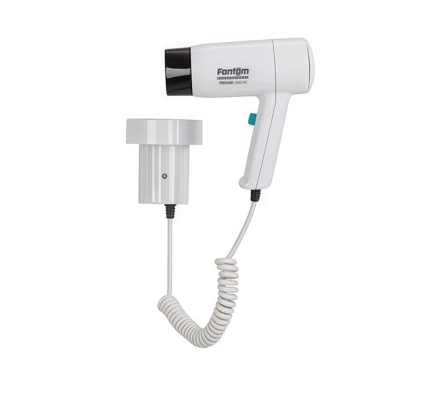 Фен для волос гостиничный 1000 Вт Белый (PROHAIR 1000HD)