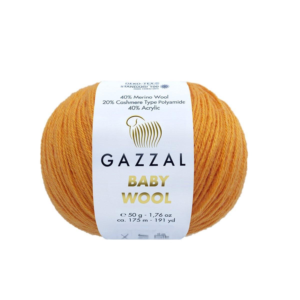 Пряжа Gazzal Baby Wool 837
