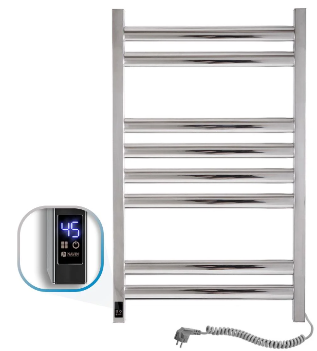 Рушникосушарка електрична NAVIN Ellipse Sensor права 500x800 мм (S10-045053-5080)