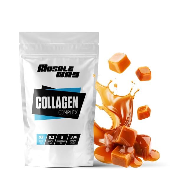 Коллаген гидролизованный MuscleWay Карамель в порошке на 30 порций 300 г (21-125-kg-mw-rs300.7)