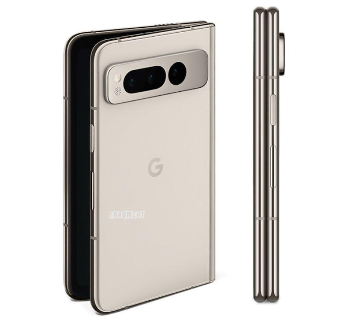 Смартфон Google Pixel Fold 12/256Gb Japan Version Porcelain - фото 3