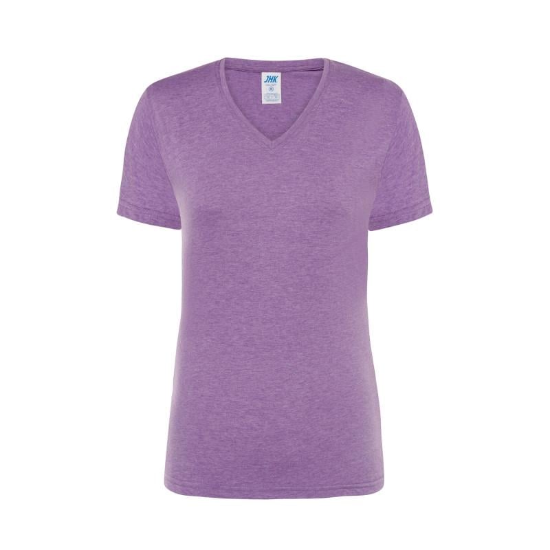Футболка JHK LADY COMFORT V-NECK S Сиреневый (LVH)