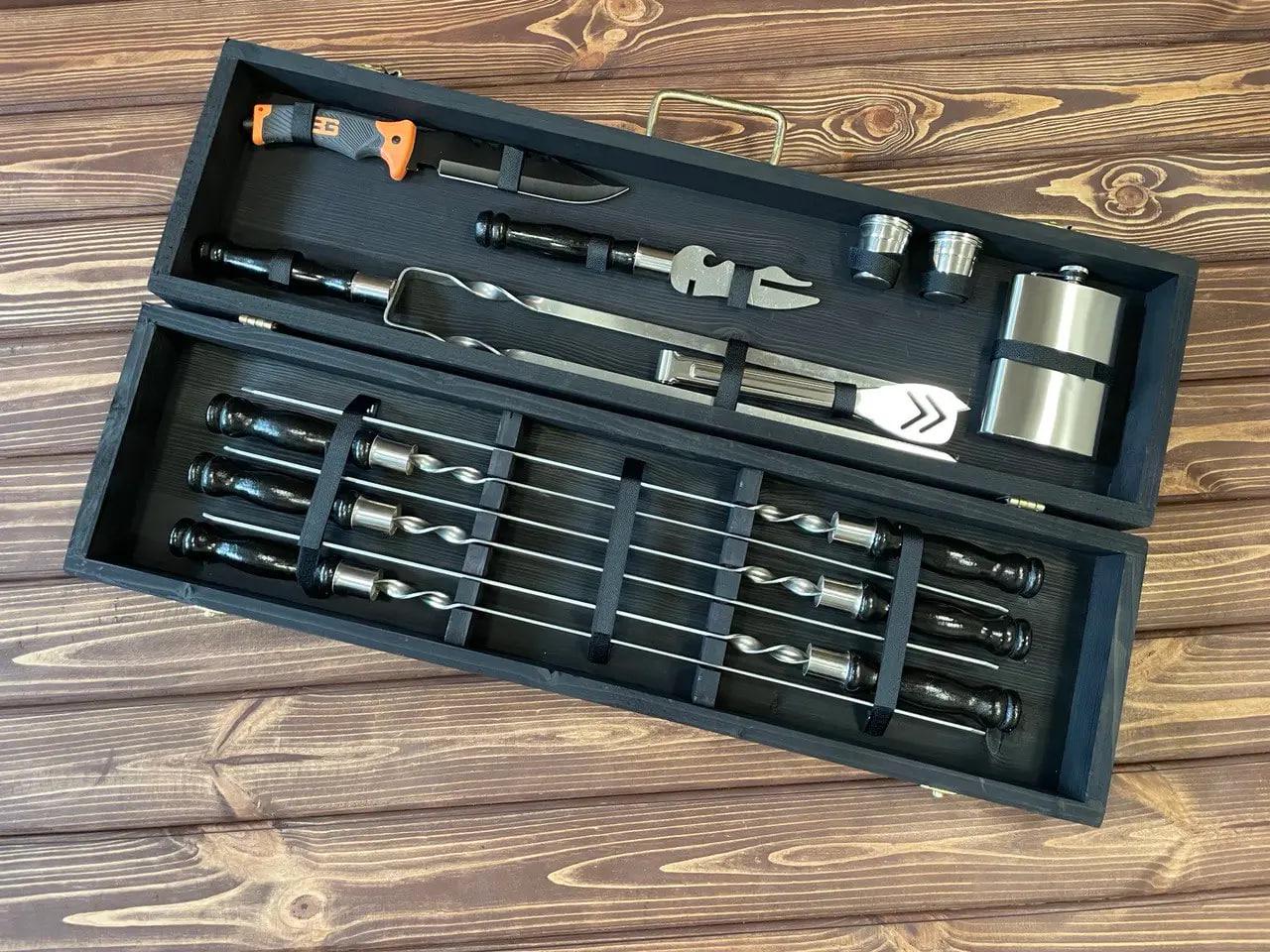 Набор шампуров Blackwood Box-2 в кейсе (10642768)