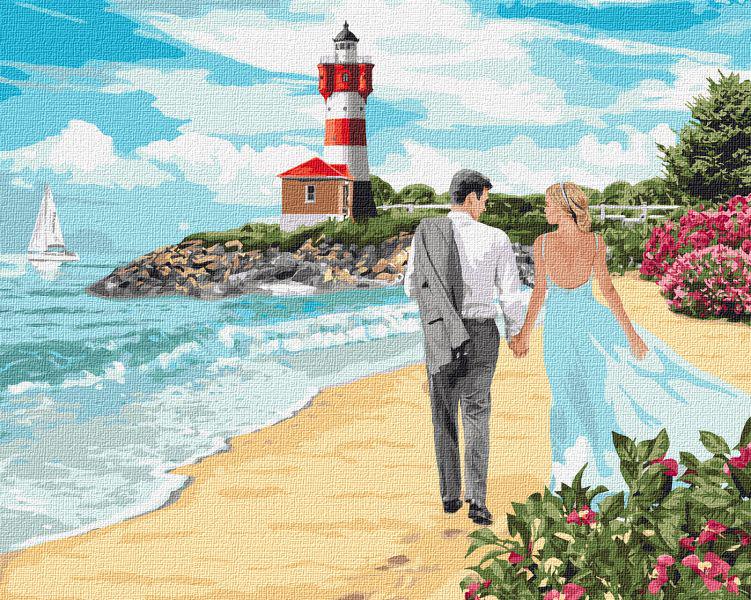 Картина по номерам Маяк любви