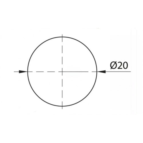 Заглушка самоклеящаяся Weiss на минификс d 20 мм 24 шт. Орех темный (713629) - фото 3