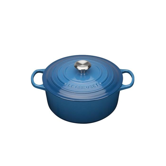 Кастрюля жаропрочная Le Creuset 30 см 8,4 л Синий марсель