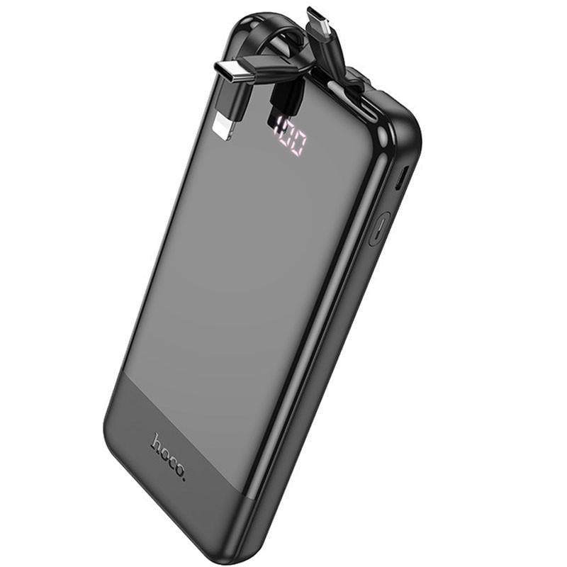 Повербанк Hoco J114 Charger with cable 10000 mAh Black (00000067619_1)