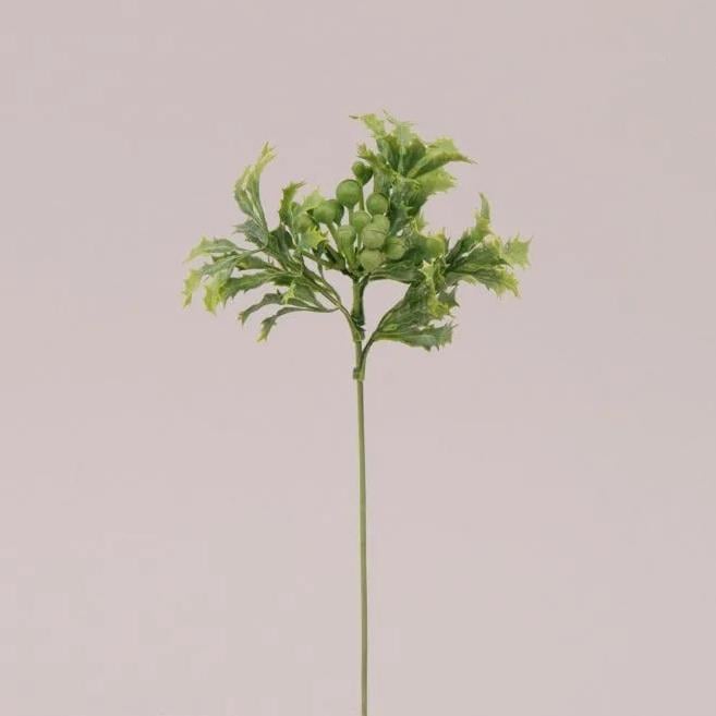 Веточка с зелеными ягодками Flora 8 шт. (72639)