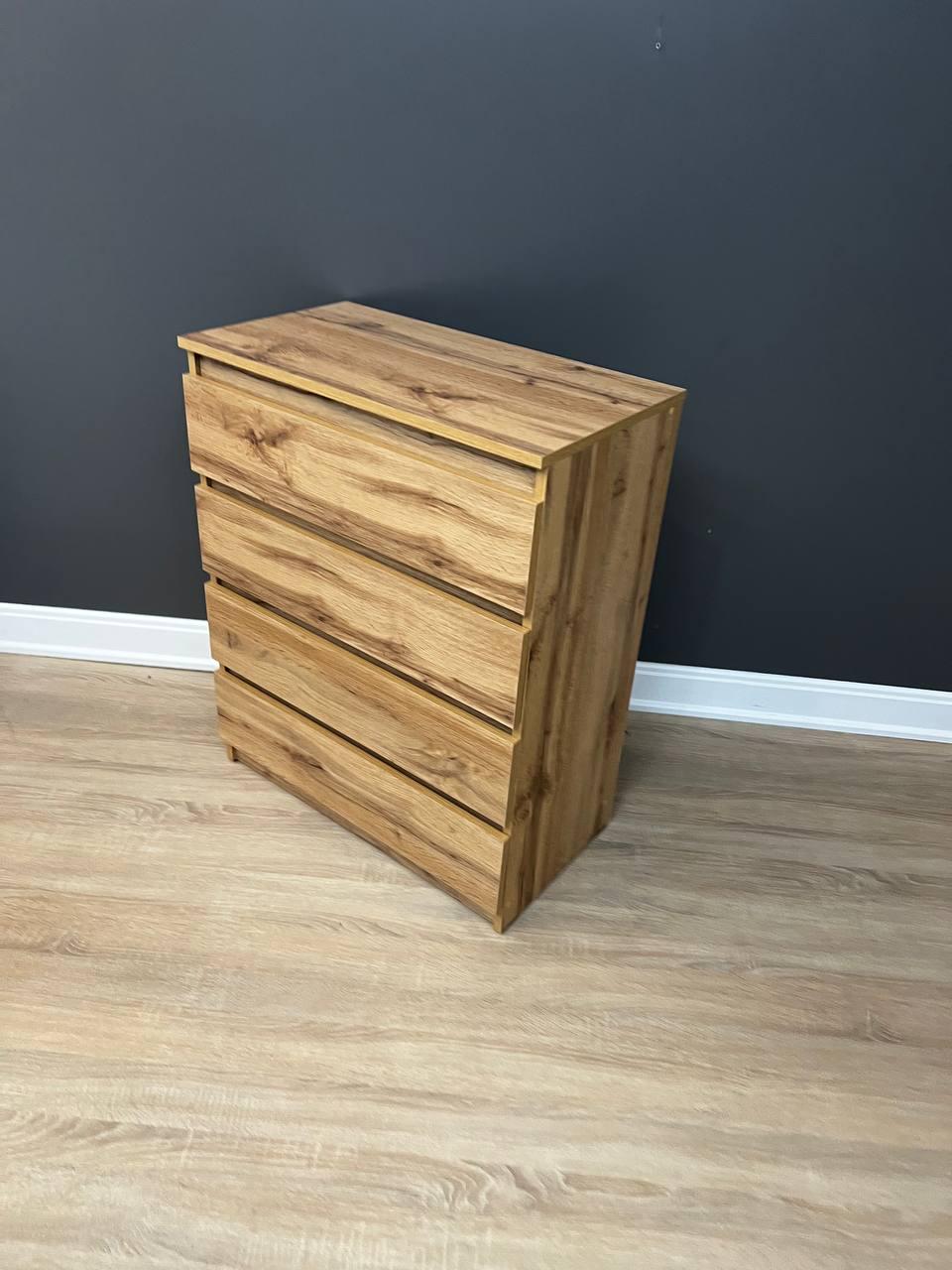 Комод Кватро 4 шухляди 700х860х380 мм Дуб аппалачі - фото 5 Комод Кватро 4 шухляди 700х860х380 мм Дуб аппалачі - фото 5