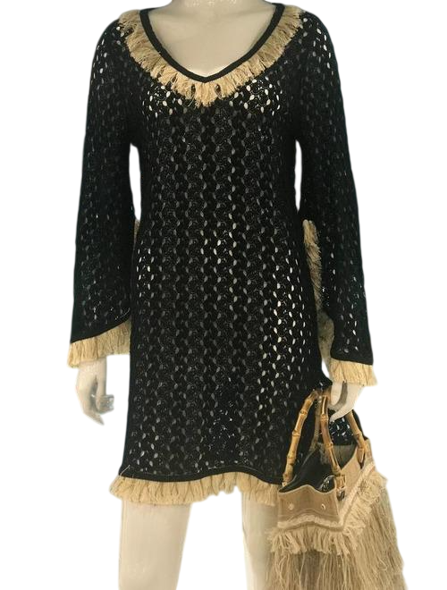 Платье мини PHO Firenze S Черный (4317045-nero)