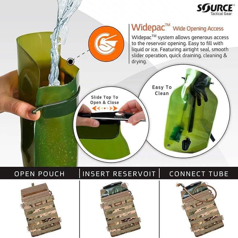 Питьевая система Source Razor 3 л Multicam (4001491503) - фото 5 Питьевая система Source Razor 3 л Multicam (4001491503) - фото 5