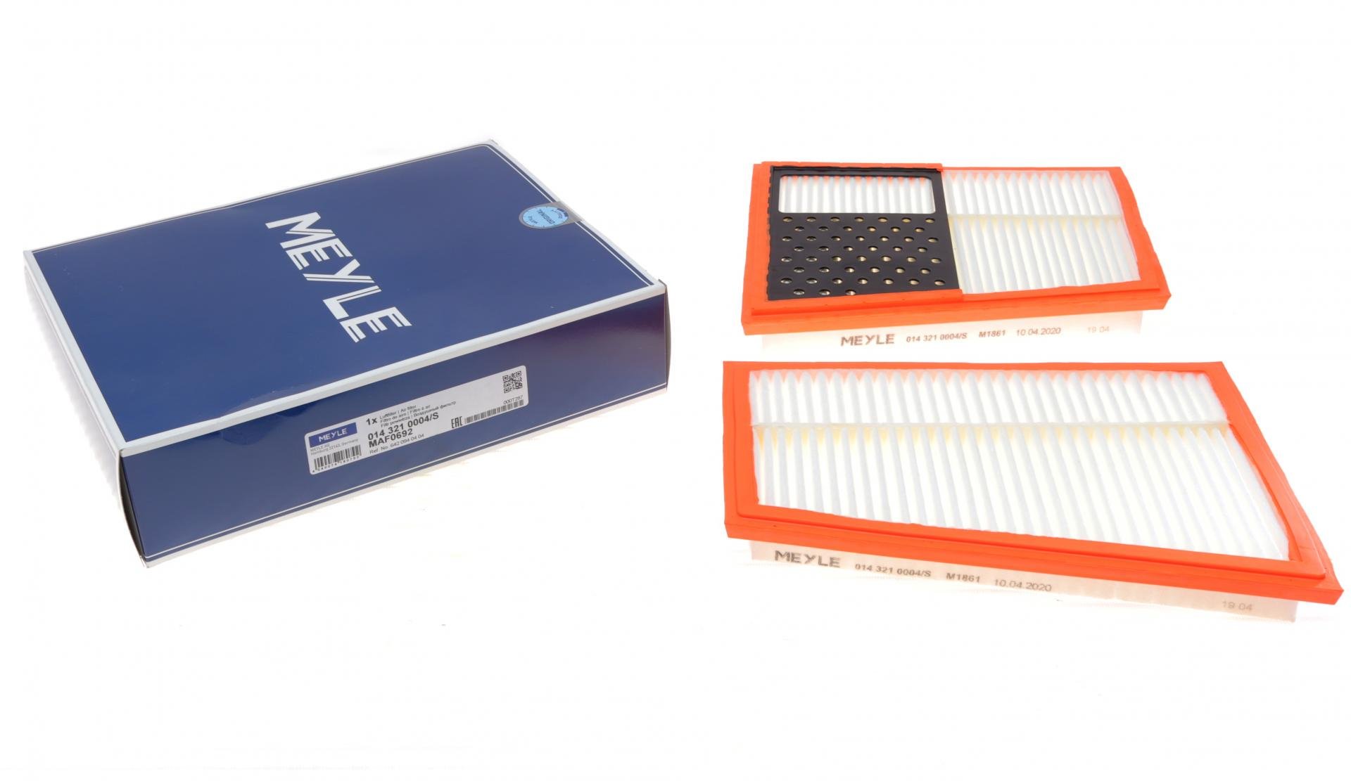 Фільтр повітряний Meyle для MB W211 OM642 - (014 321 0004/S)