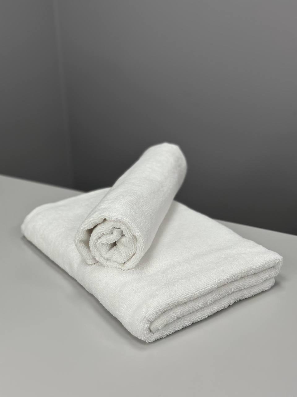 Комплект рушників 50х90 см/70х140 см Білий