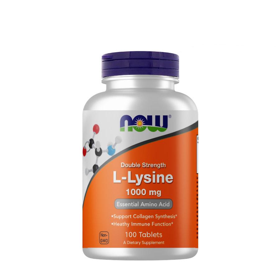 Амінокислота NOW L-Lysine 1000 мг 100 таб. (4383)