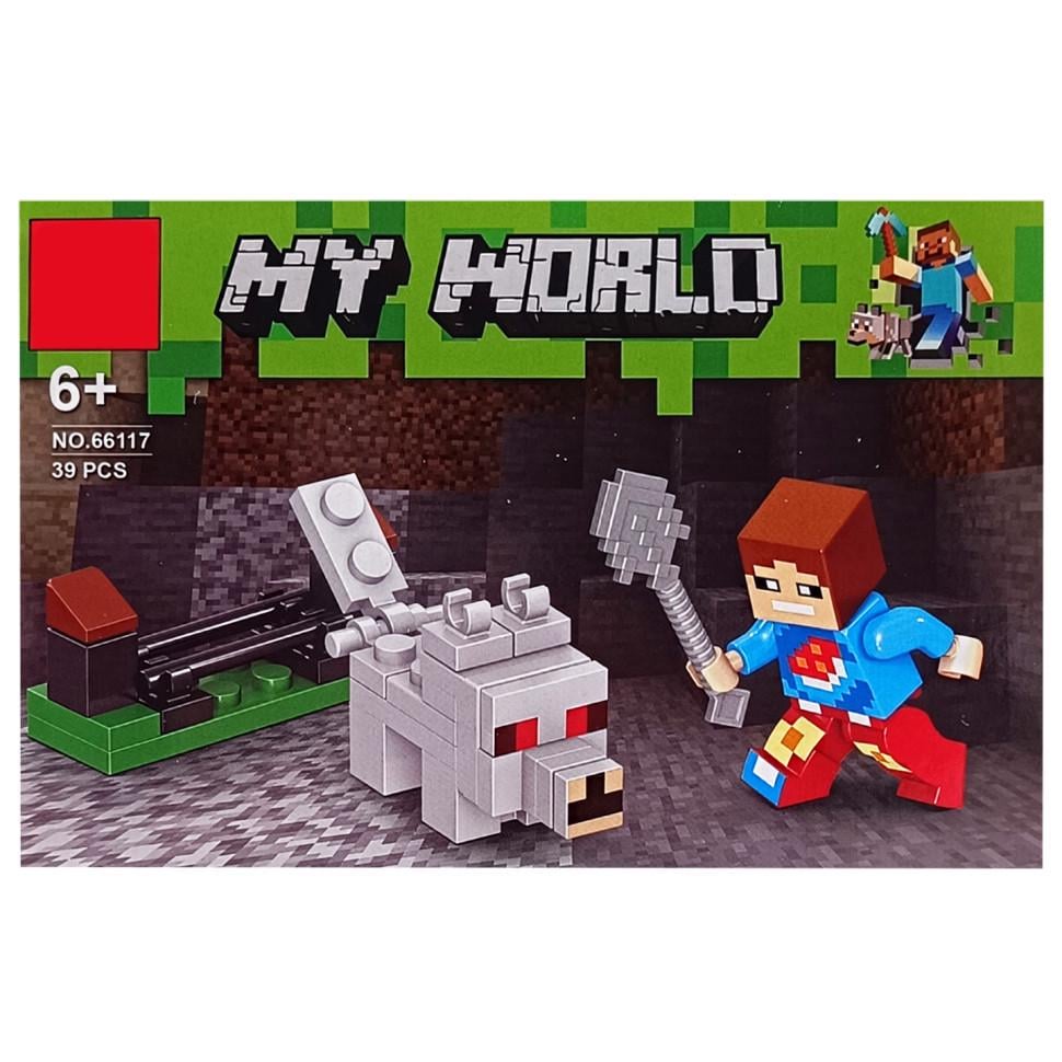Конструктор дитячий Minecraft 66117-4 38 деталей (RLT53195)