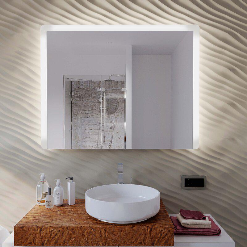 Дзеркало Dim Dzerkal LAFO з LED-підсвіткою 70х70 см (14475)