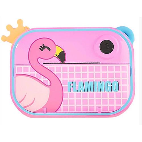 Фотоаппарат детский мгновенной печати YT008 Flamingo с поддержкой microSD card 20 Мп Pink (2290137316)