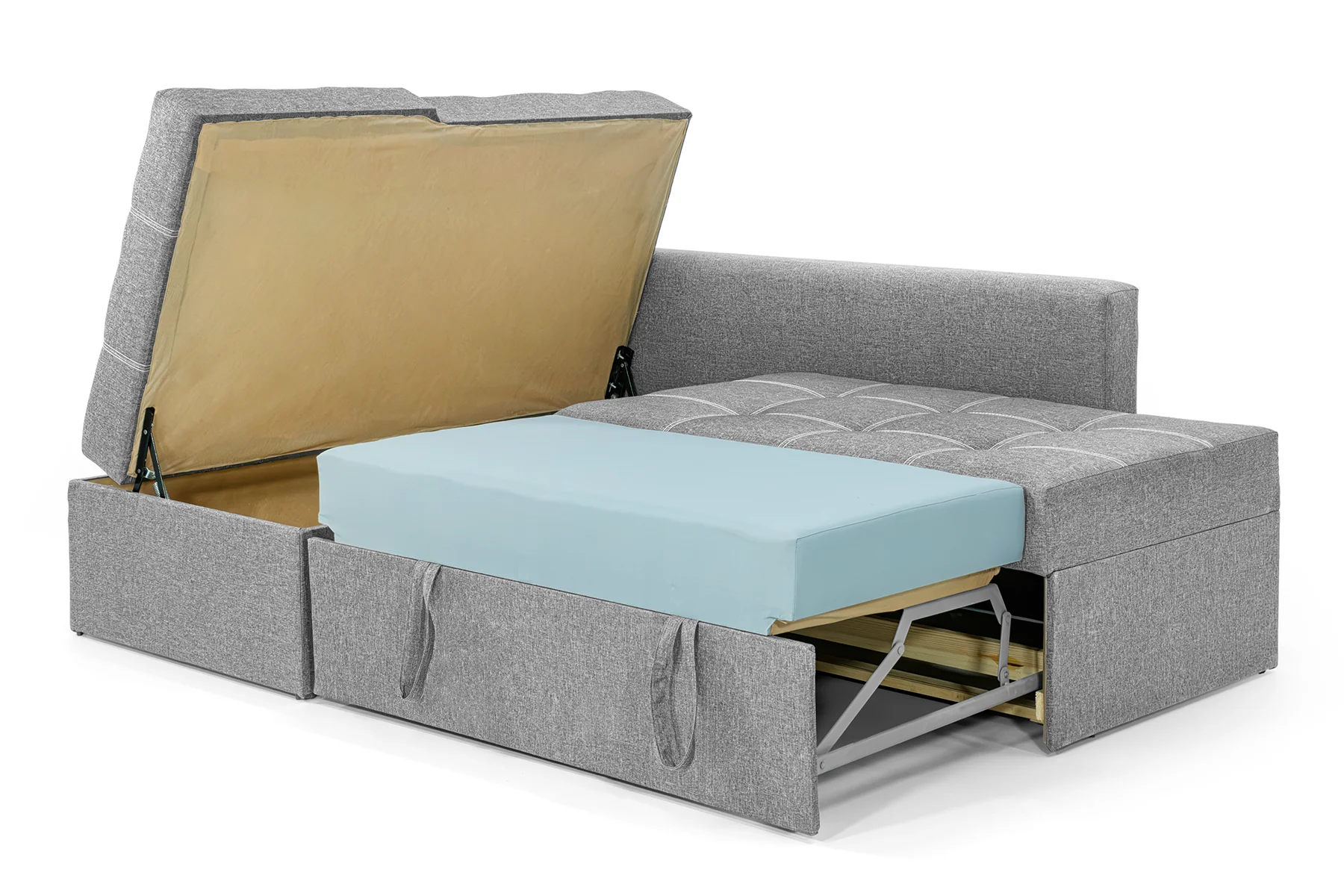 Диван кутовий Франклін 225х165 см Світло-сірий (28118880) - фото 6