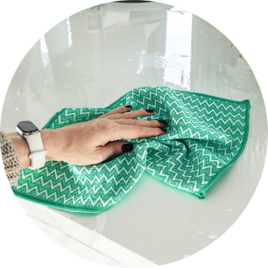 Салфетка кухонная York ECO EGO ZIG-ZAG из микрофибры для уборки 35х35 см - фото 9 Салфетка кухонная York ECO EGO ZIG-ZAG из микрофибры для уборки 35х35 см - фото 9