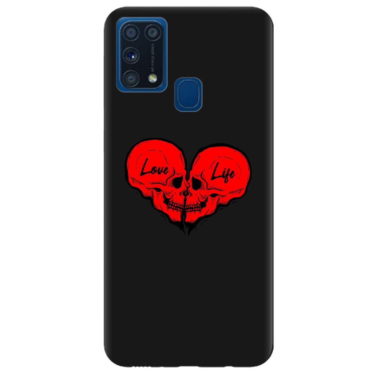 Силиконовый чехол Zorrov для Samsung Galaxy M31 - Love-Live (14190050223099791)