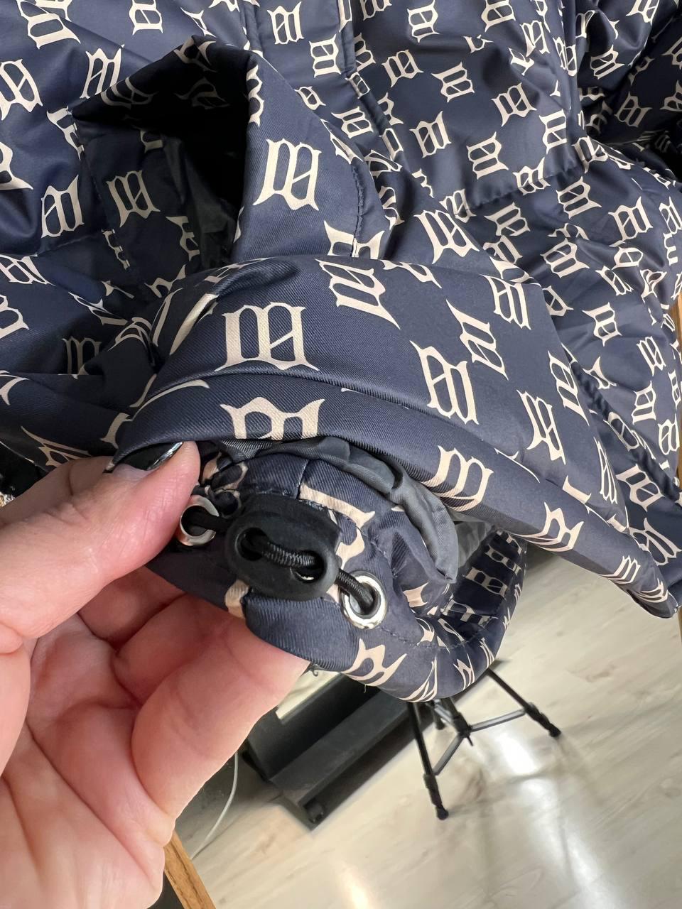 Куртка женская оверсайз демисезонная HAIZIYUAN 192 с капюшоном с узором L Графитовый (3267) - фото 5 Куртка женская оверсайз демисезонная HAIZIYUAN 192 с капюшоном с узором L Графитовый (3267) - фото 5