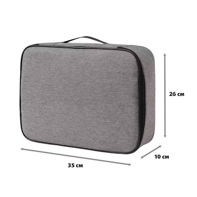 Сумка-органайзер для документів з кодовим замком 35х26х10 см - фото 8 Сумка-органайзер для документів з кодовим замком 35х26х10 см - фото 8