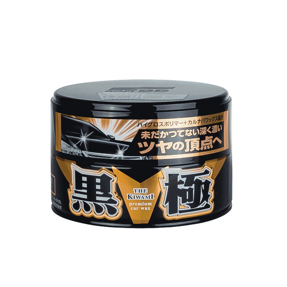 Твердый воск для экстремального блеска темных автомобилей Soft99 Kiwami Extreme Gloss Wax Black