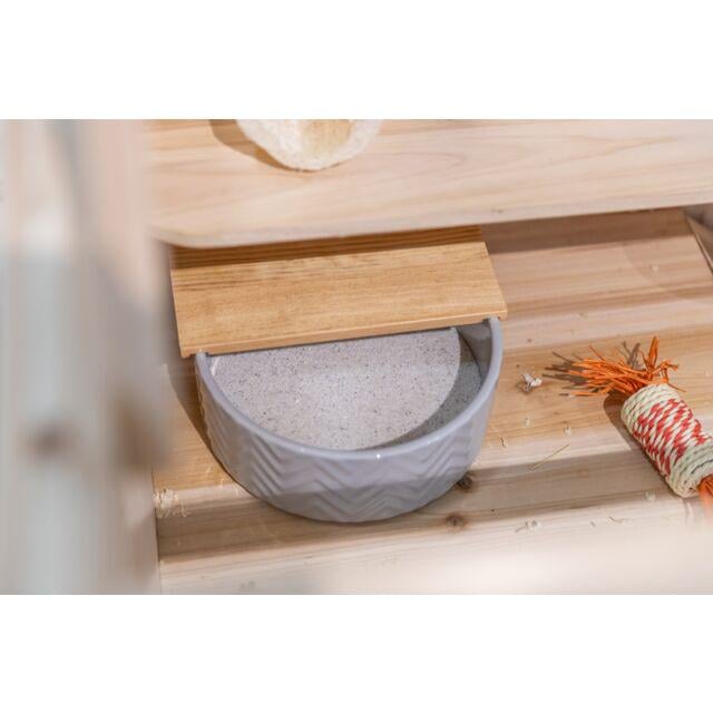 Ванна для песка Trixie с платформой для мышей и хомяков ⌀ 24/25х9 см (TX-63007) - фото 5 Ванна для песка Trixie с платформой для мышей и хомяков ⌀ 24/25х9 см (TX-63007) - фото 5