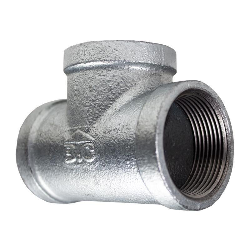 Тройник B.С чугунный оцинкованный ВОВ 1 1/2” (TU-21627)