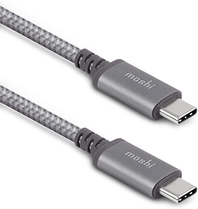 Кабель Moshi Integra Cable Titanium USB-C to USB-C 2 м Grey (99MO084212)
