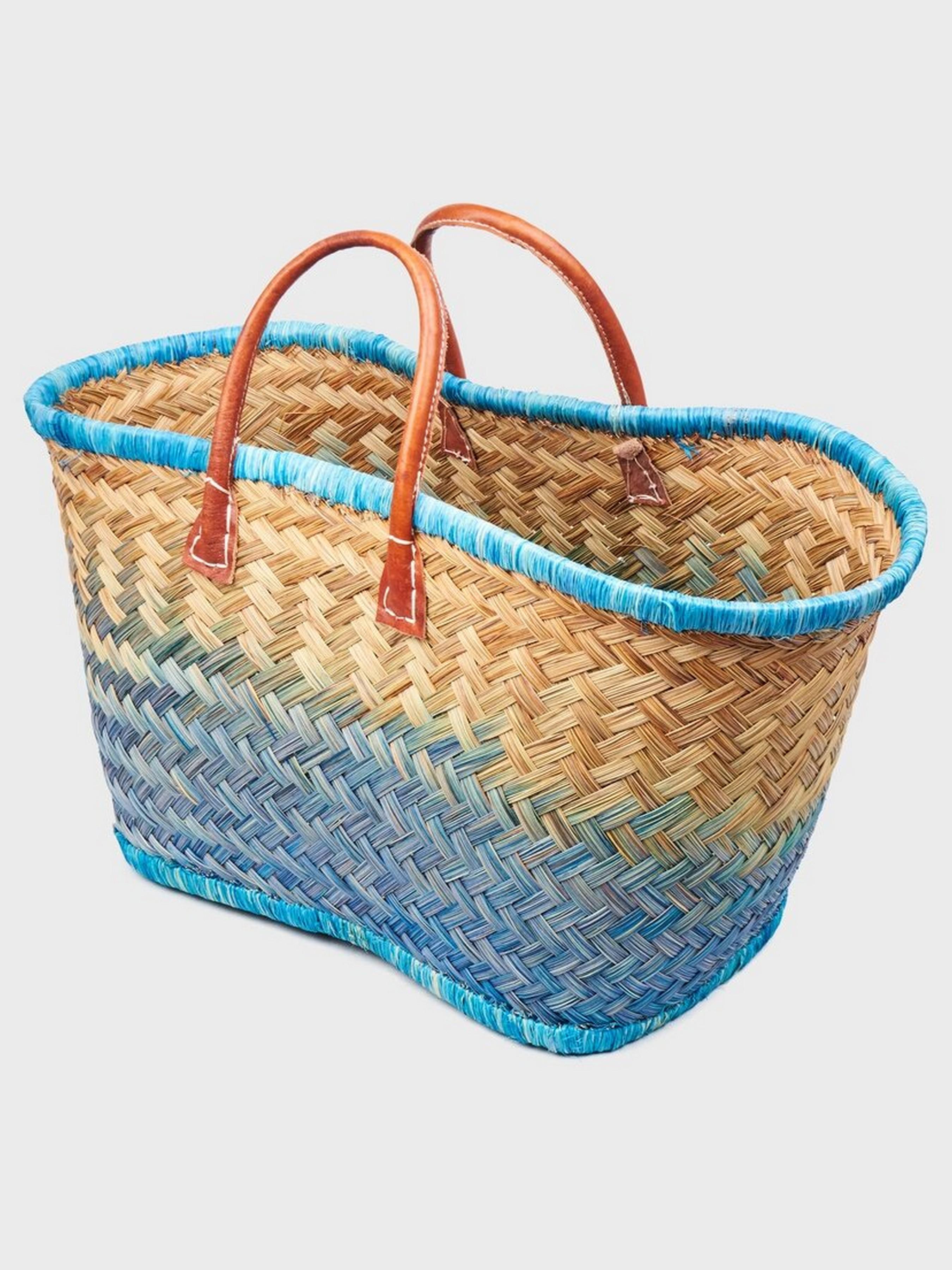 Пляжна сумка LE COMTOUR DE LA PLAGE Aravola BM_Bicolor_357 Зелено-бежевий - фото 2 Пляжна сумка LE COMTOUR DE LA PLAGE Aravola BM_Bicolor_357 Зелено-бежевий - фото 2