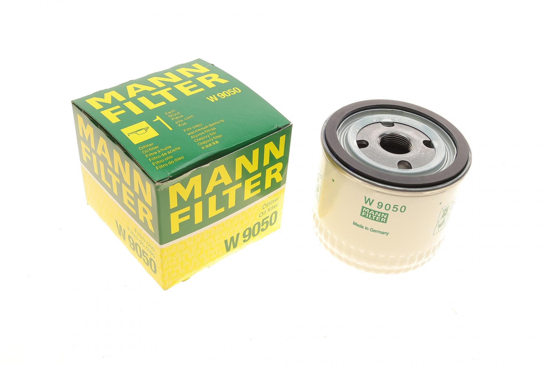 Фильтр масляный Mann-Filter для Ford Transit 2,5D/TD 84-00/Connect 1,8TDCi 02-13/Focus 1,8DI/TDCi 98-04 (W 9050) Фильтр масляный Mann-Filter для Ford Transit 2,5D/TD 84-00/Connect 1,8TDCi 02-13/Focus 1,8DI/TDCi 98-04 (W 9050)