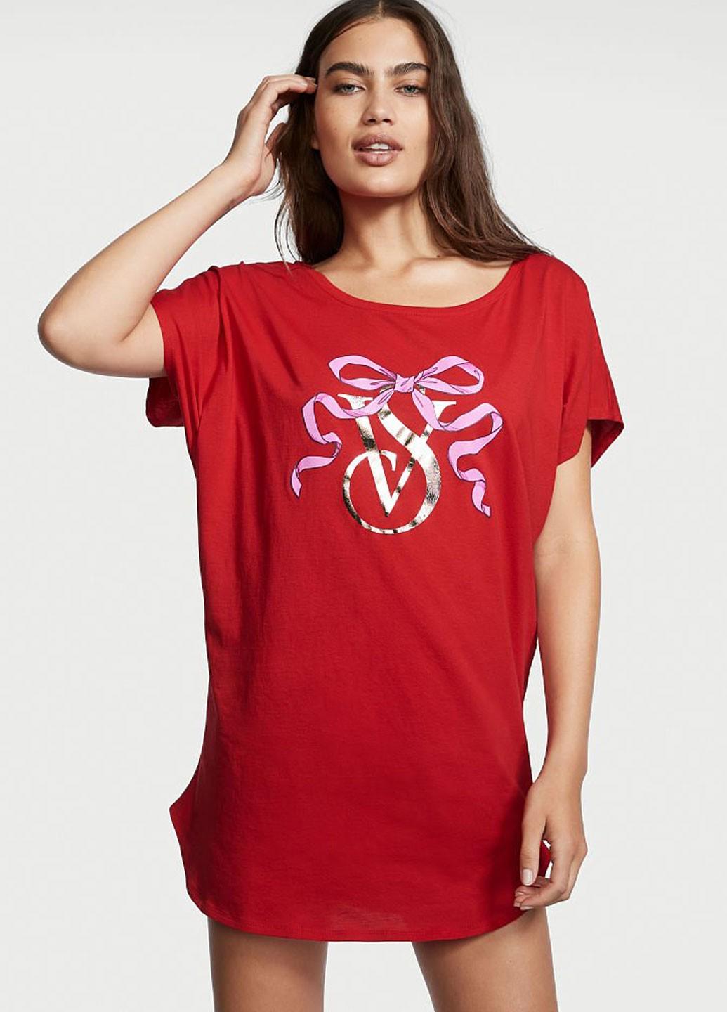 Ночная рубашка Victoria's Secret XS/S Красный (1440817399QBJXS/S) Ночная рубашка Victoria's Secret XS/S Красный (1440817399QBJXS/S)