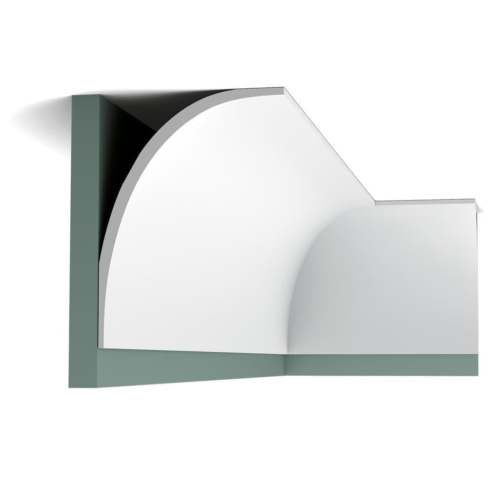 Карниз гладкий Orac Decor C990 215x160 мм 2000 мм (12368225)