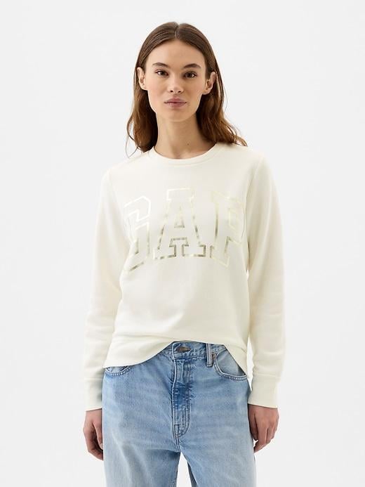 Свитшот женский GAP на флисе из лого M Белый (2322576111)