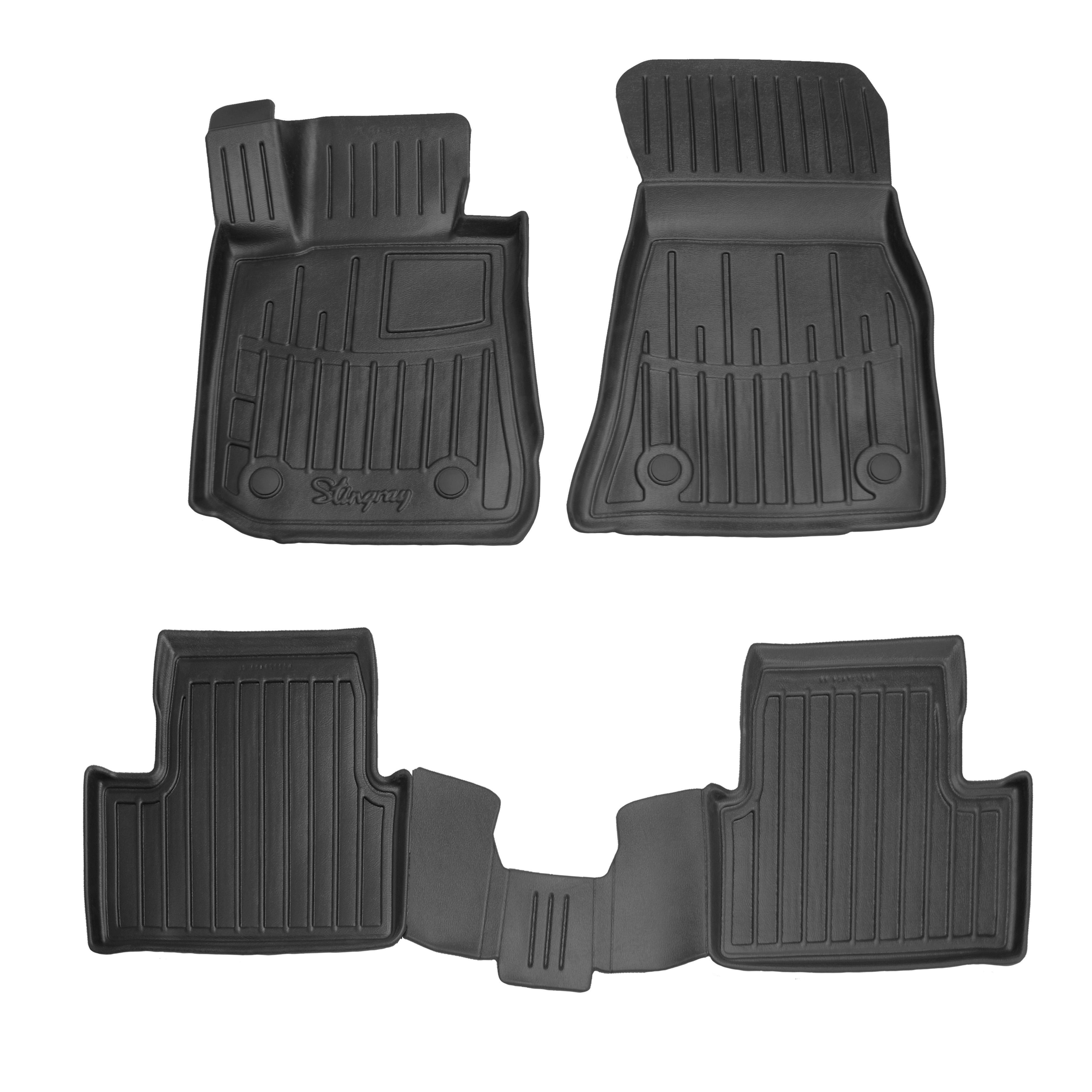 Коврики Stingray 3D для BMW 4 серия G22/23/26 2020- рр. полиуретан 4 шт. Черный (158212)