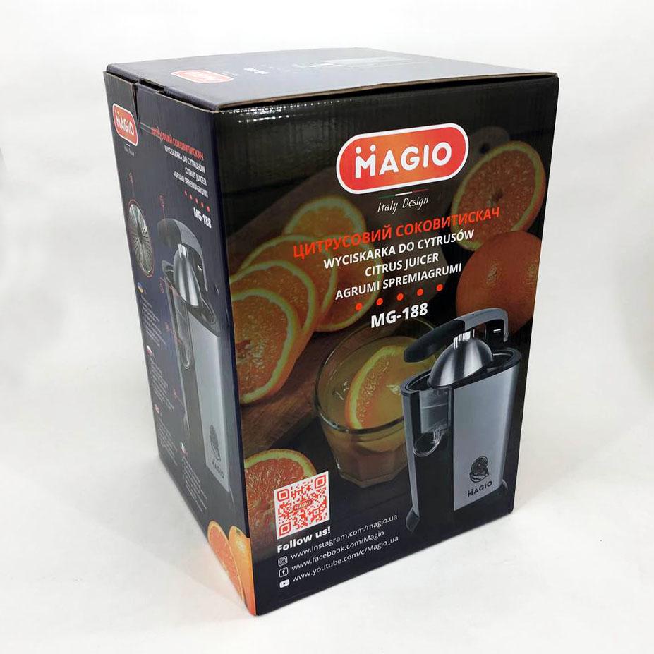 Соковыжималка для цитрусовых Magio MG-188, соковыжималка для яблок, соковыжималка для ягод - фото 3 Соковыжималка для цитрусовых Magio MG-188, соковыжималка для яблок, соковыжималка для ягод - фото 3