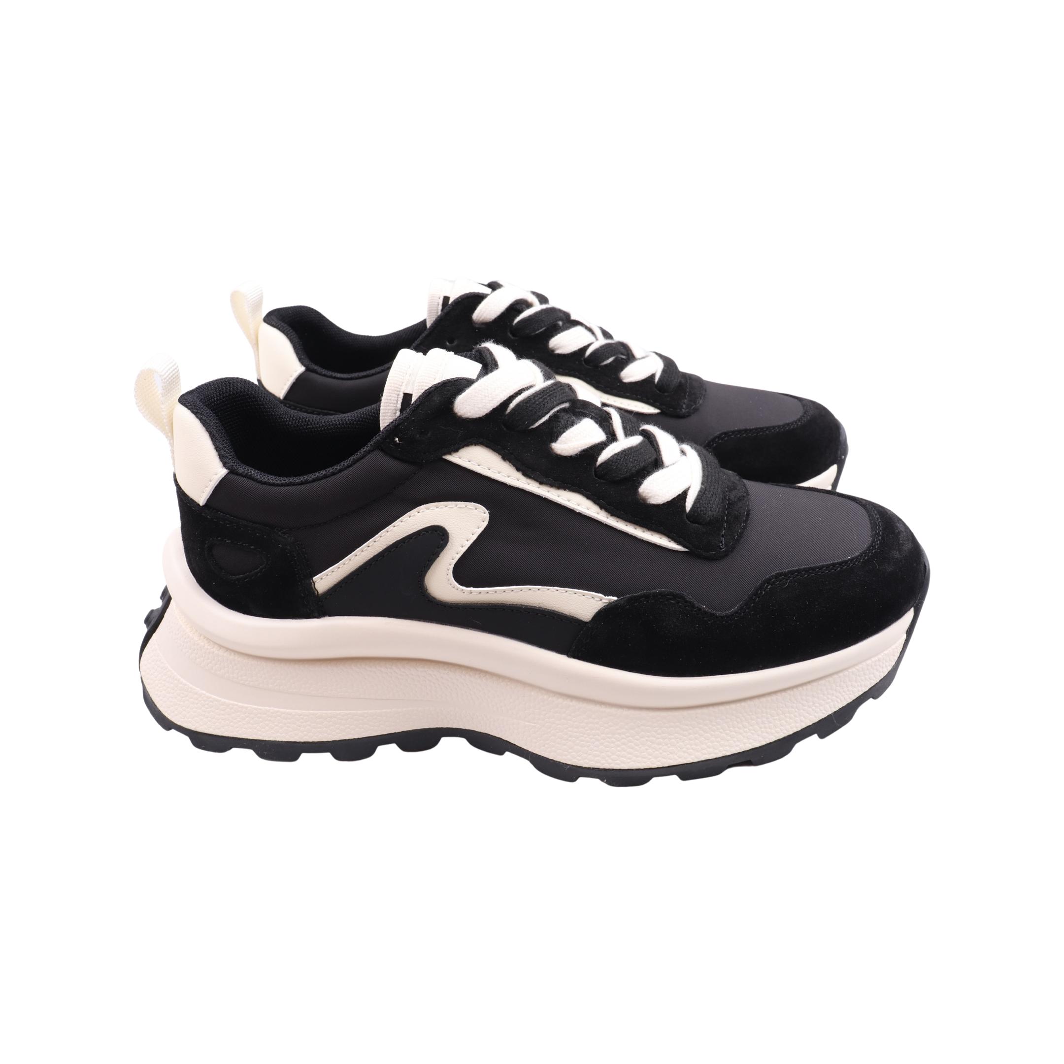 Кроссовки женские Li Fexpert из текстиля р. 38 Черный (1273-23DK)