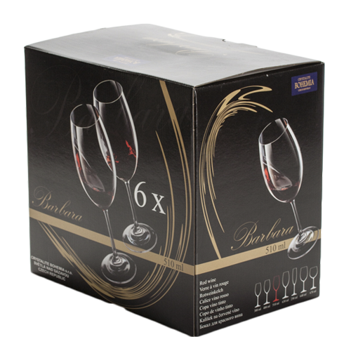 Набор бокалов для вина Bohemia Barbara 510 мл 6 шт. (1SD22/510) - фото 3