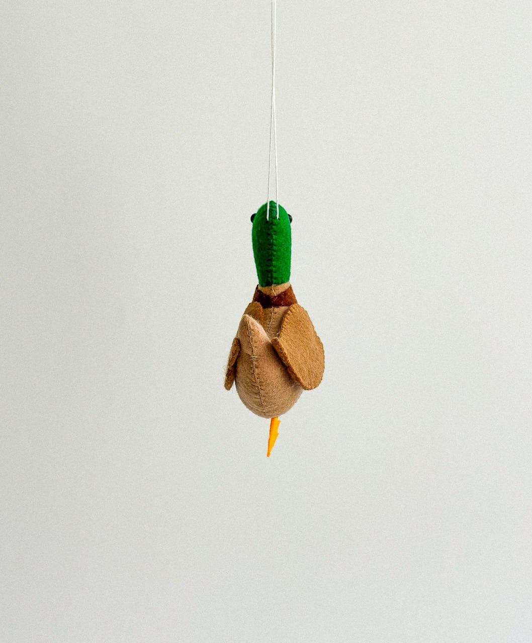 Мягкая игрушка фетровая утка ручная работа (29472358) - фото 4 Мягкая игрушка фетровая утка ручная работа (29472358) - фото 4