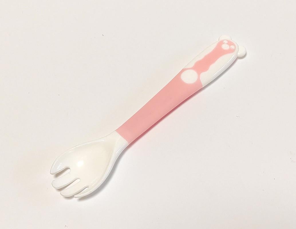Набор столовых приборов Bimbo для детей 2 пр. в виде мишки в чехле Розовый - фото 5 Набор столовых приборов Bimbo для детей 2 пр. в виде мишки в чехле Розовый - фото 5
