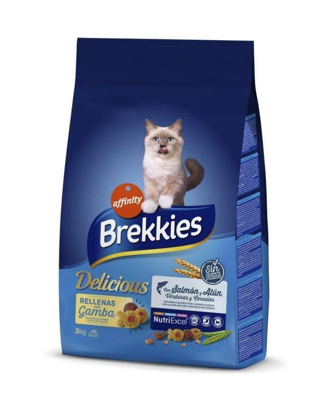 Корм сухой для котов Brekkies Cat Delice Fish с рыбой 3 кг (11237552)