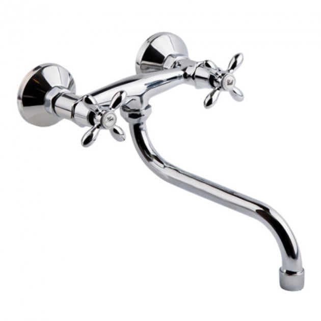 Кран для кухни двухрычажный SANITARY WARES VILLA 715-06