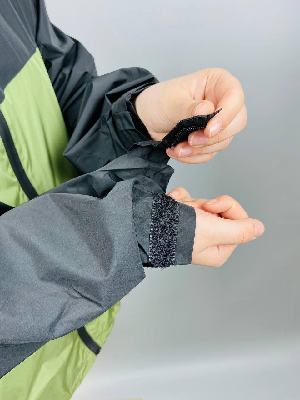 Ветровка мужская XL Зеленый/Черный (42653) - фото 5