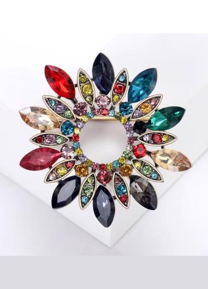 Брошка жіноча Вінок класична (849465255)