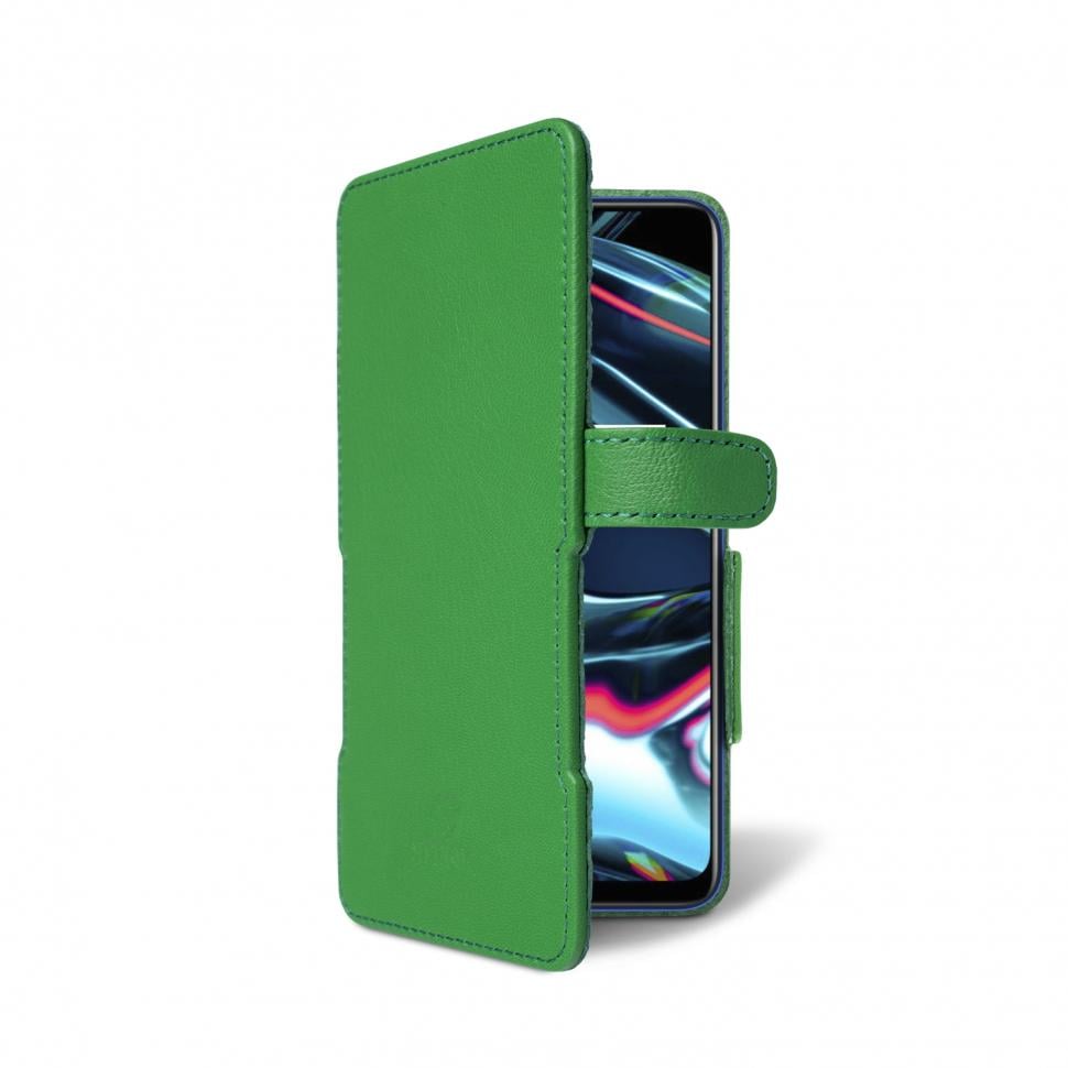 Чехол книжка Stenk Prime для Realme 7 Pro Зеленый (68213)