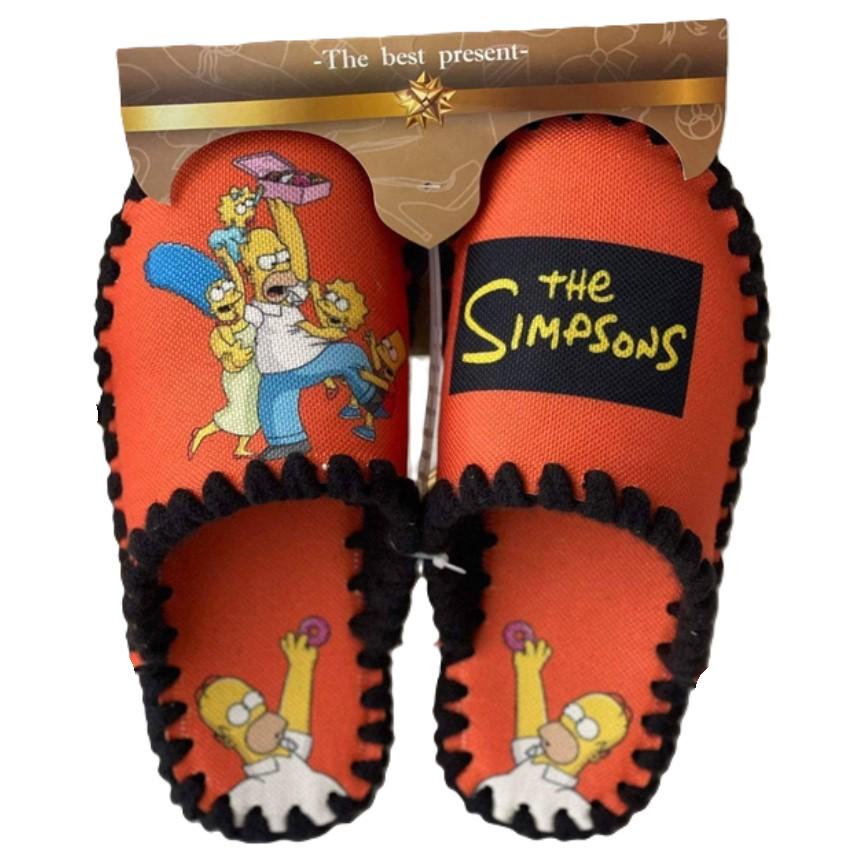 Домашние тапочки унисекс Симпсоны фетровые р. 40-41 Оранжевый (VE-0906-Б-40-41) Домашние тапочки унисекс Симпсоны фетровые р. 40-41 Оранжевый (VE-0906-Б-40-41)