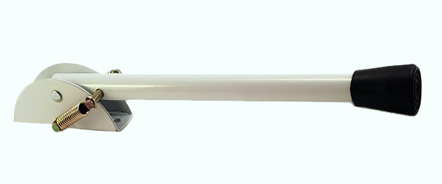 Упор відкидний для дверей L-245 мм Білий Упор відкидний для дверей L-245 мм Білий