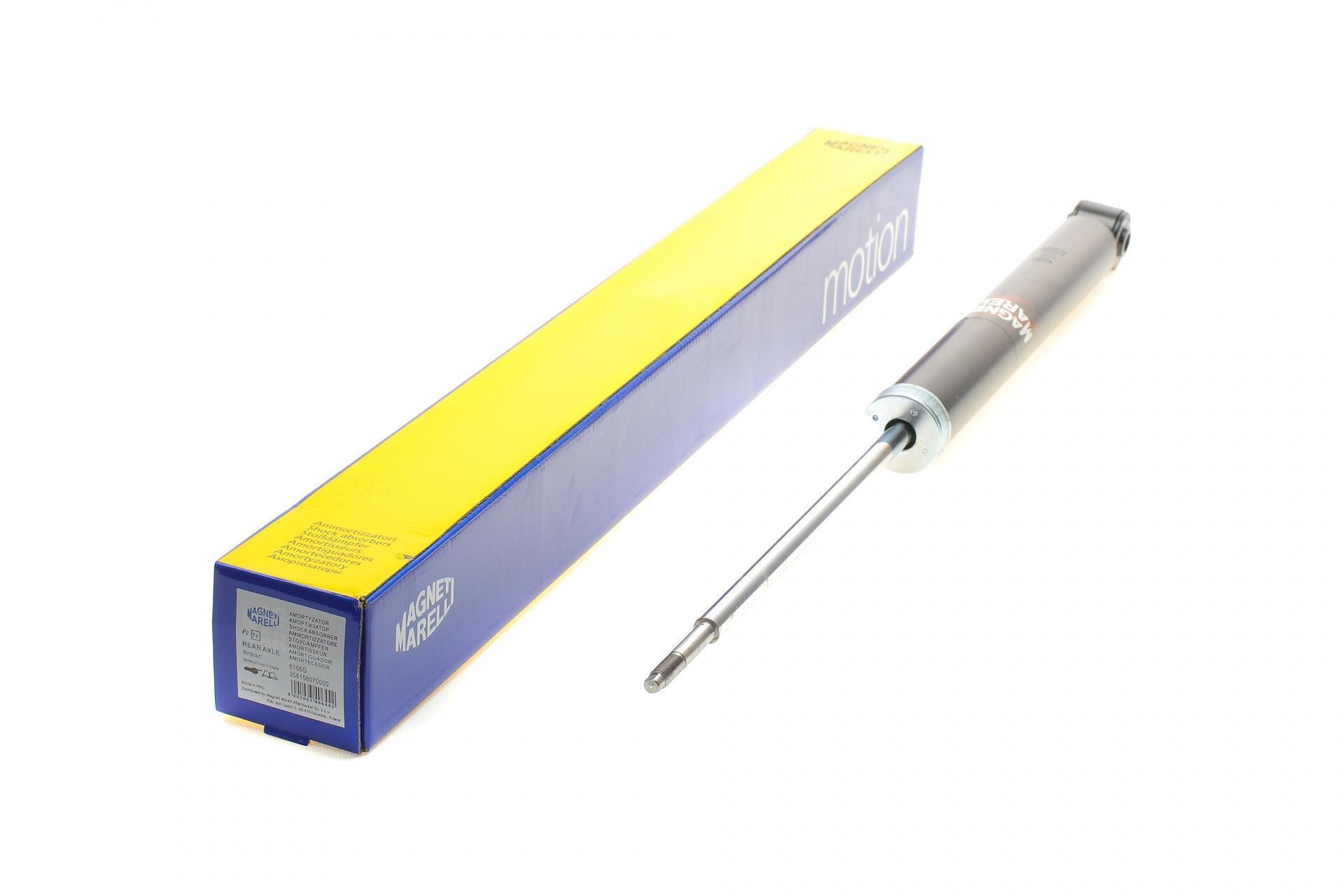 Амортизатор задний MAGNETI MARELLI для Renault Clio II/Thalia 98-09 6156G (356156070000)