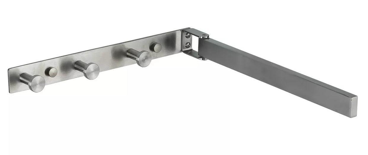 Планка с тремя крючками для полотенец Frap F30418 (57815)
